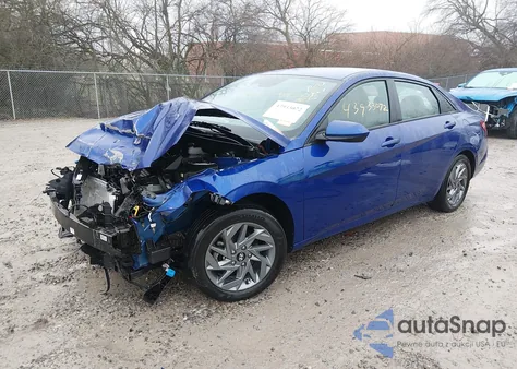 2024 Hyundai Elantra Sel from USA, damaged, VIN KMHLM4DG4RU686691